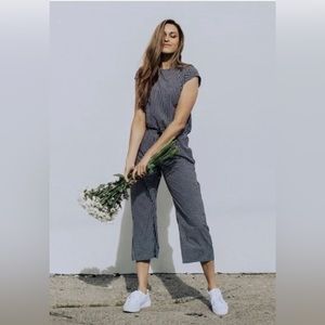 Albion Check Jumpsuit